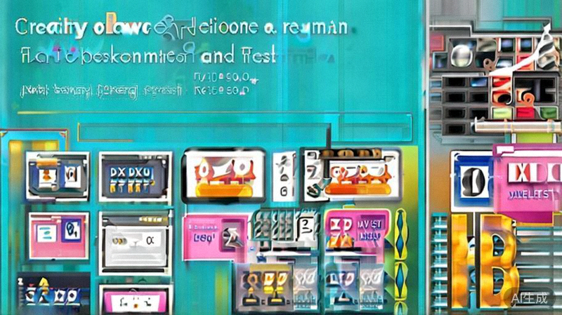 跨境电商广告创意设计原则与A/B测试方法示意图 - 对比不同素材风格与文案的点击率表现