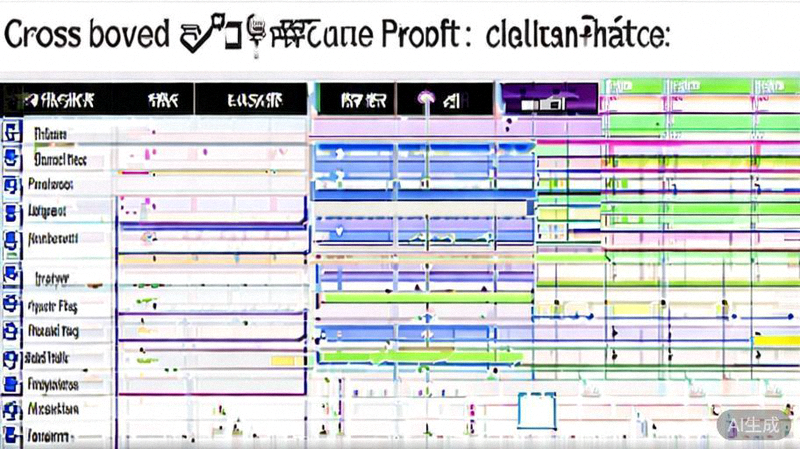 跨境选品利润测算表模板截图，详细列出各项成本与最终利润率