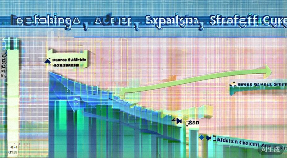 受众拓展策略收益曲线图：展示从核心受众、类似受众到兴趣拓展受众的获客成本与规模变化趋势