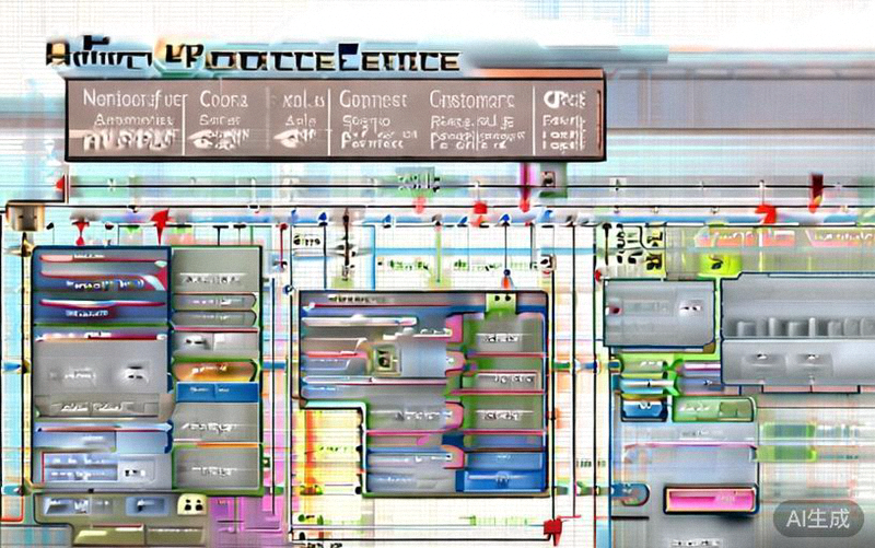 主动式物流服务流程图：从监控异常、分析原因、制定方案到主动联系客户并跟进反馈