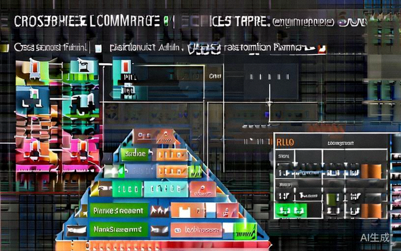 高效跨境电商广告账户金字塔结构示意图与目标规划矩阵