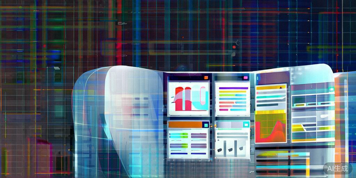 跨境创业实战头图：展示市场选品数据分析仪表盘与广告投放效果监控界面并置的视觉概念图