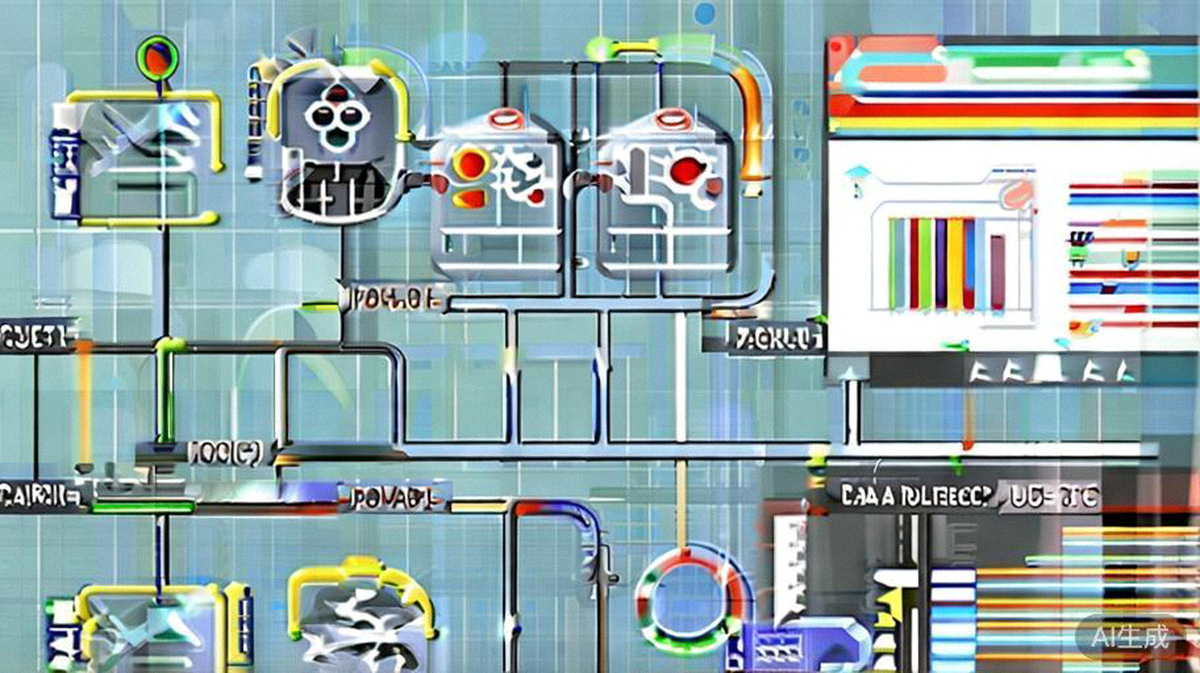 跨境电商全链路解析特色图：展示从选品、广告投放到客户服务的连贯流程图与数据看板