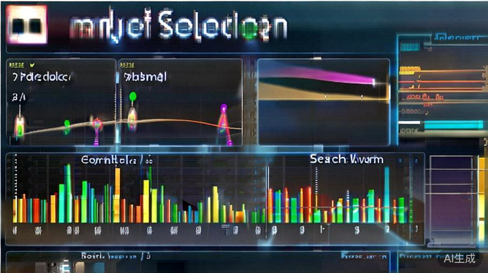 市场选品数据分析看板：展示趋势曲线、竞争热度、搜索量及利润率等多维度数据可视化图表
